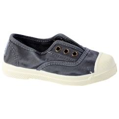 Tennis  velours  à lacets  - vertbaudet enfant