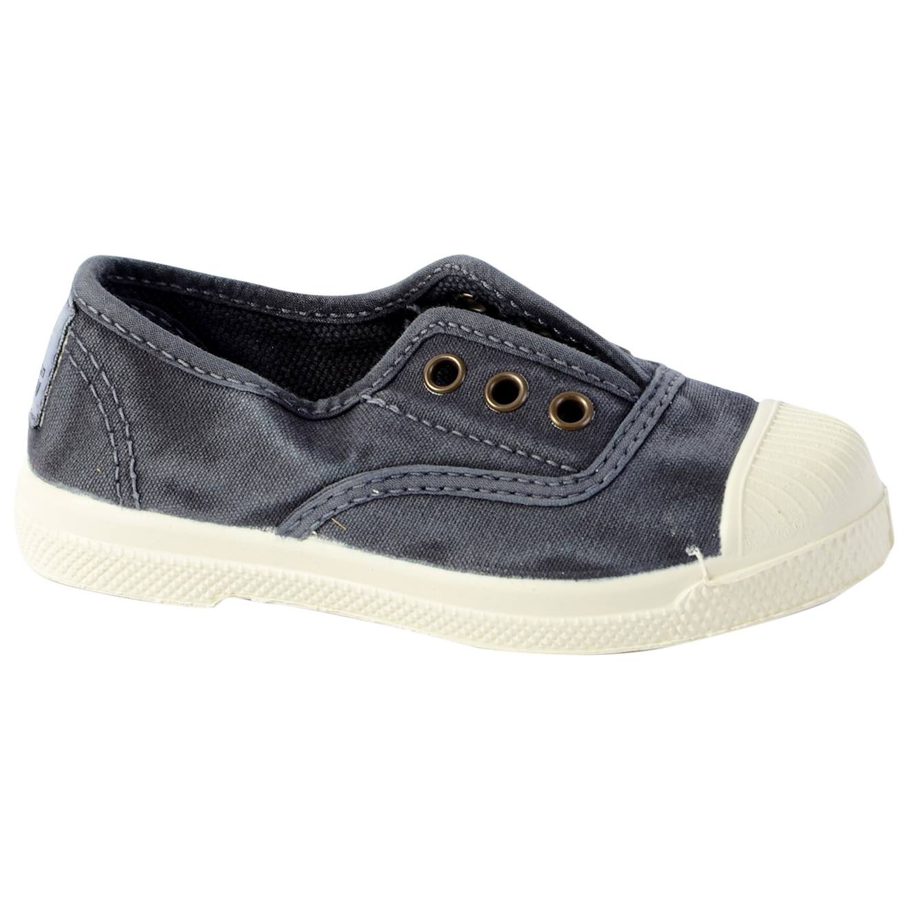 Tennis Velours À Lacets Marine