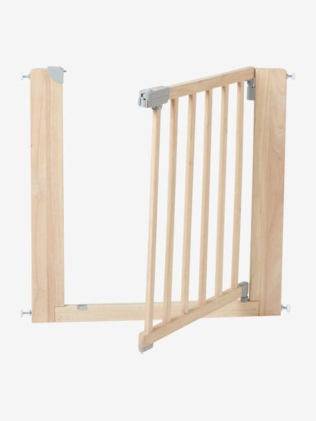 Barrière de sécurité en bois MARRON CLAIR UNI 2 - vertbaudet enfant 