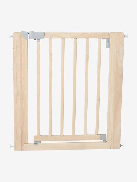 Vertbaudet - Barrière de sécurité en bois marron clair uni