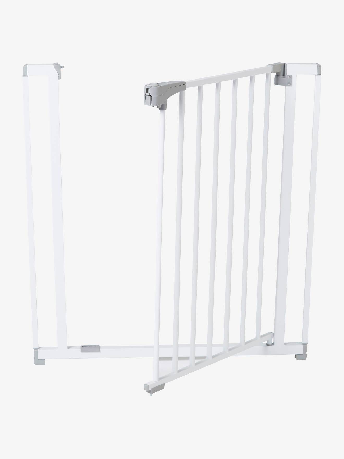 Barrière de sécurité en métal blanc (Vertbaudet) - Image 1