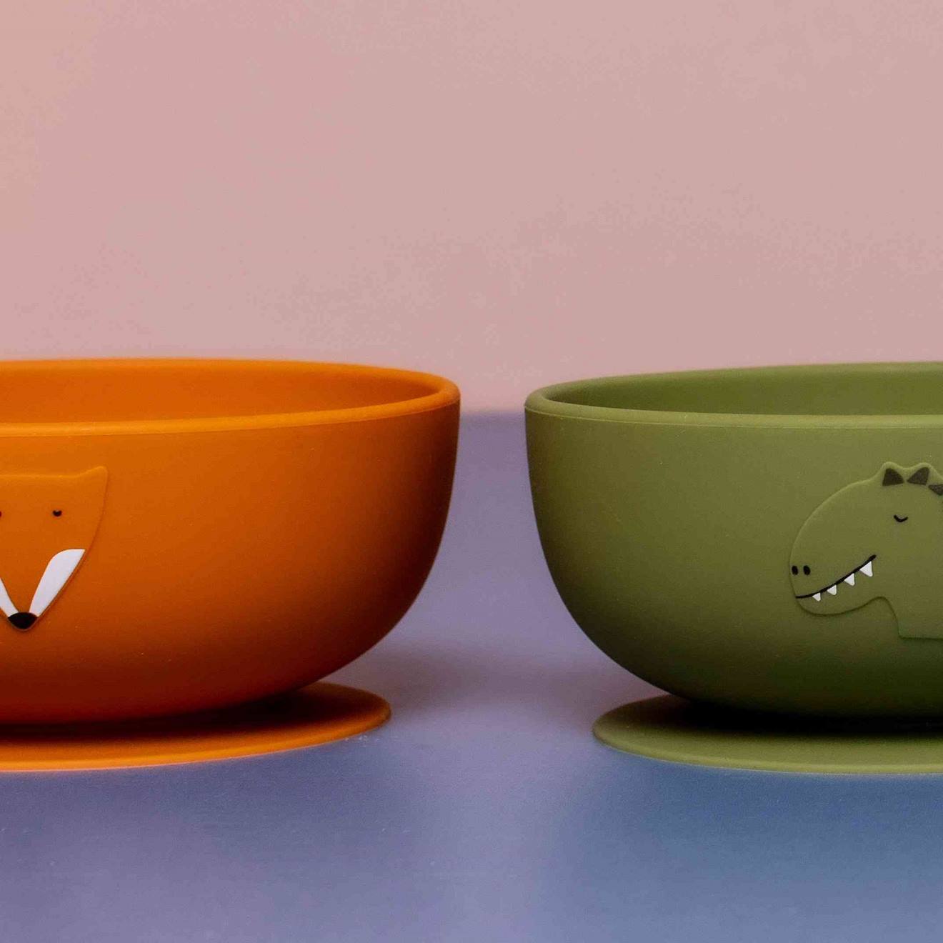 Bol En Silicone Avec Ventouse Vert (Trixie) - Image 2