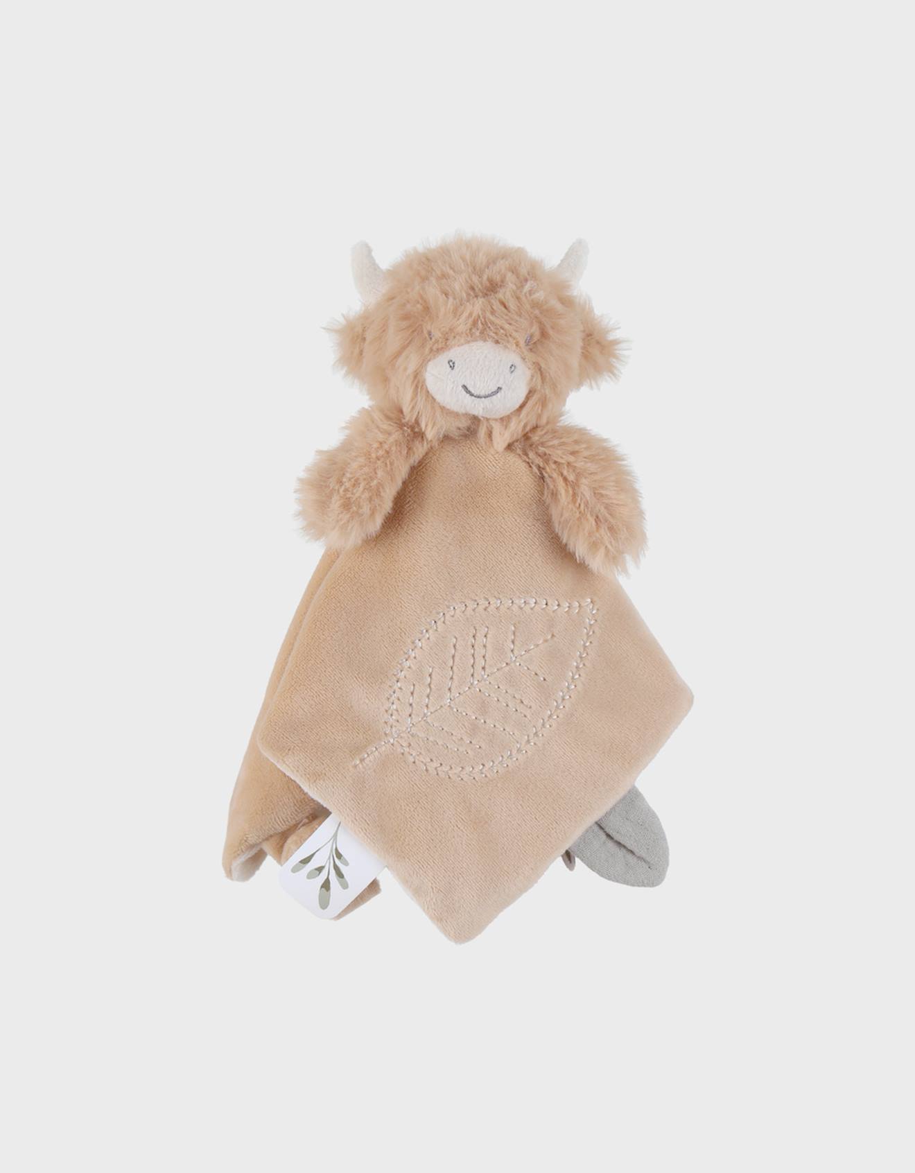 Doudou Fluffy Vache Beige