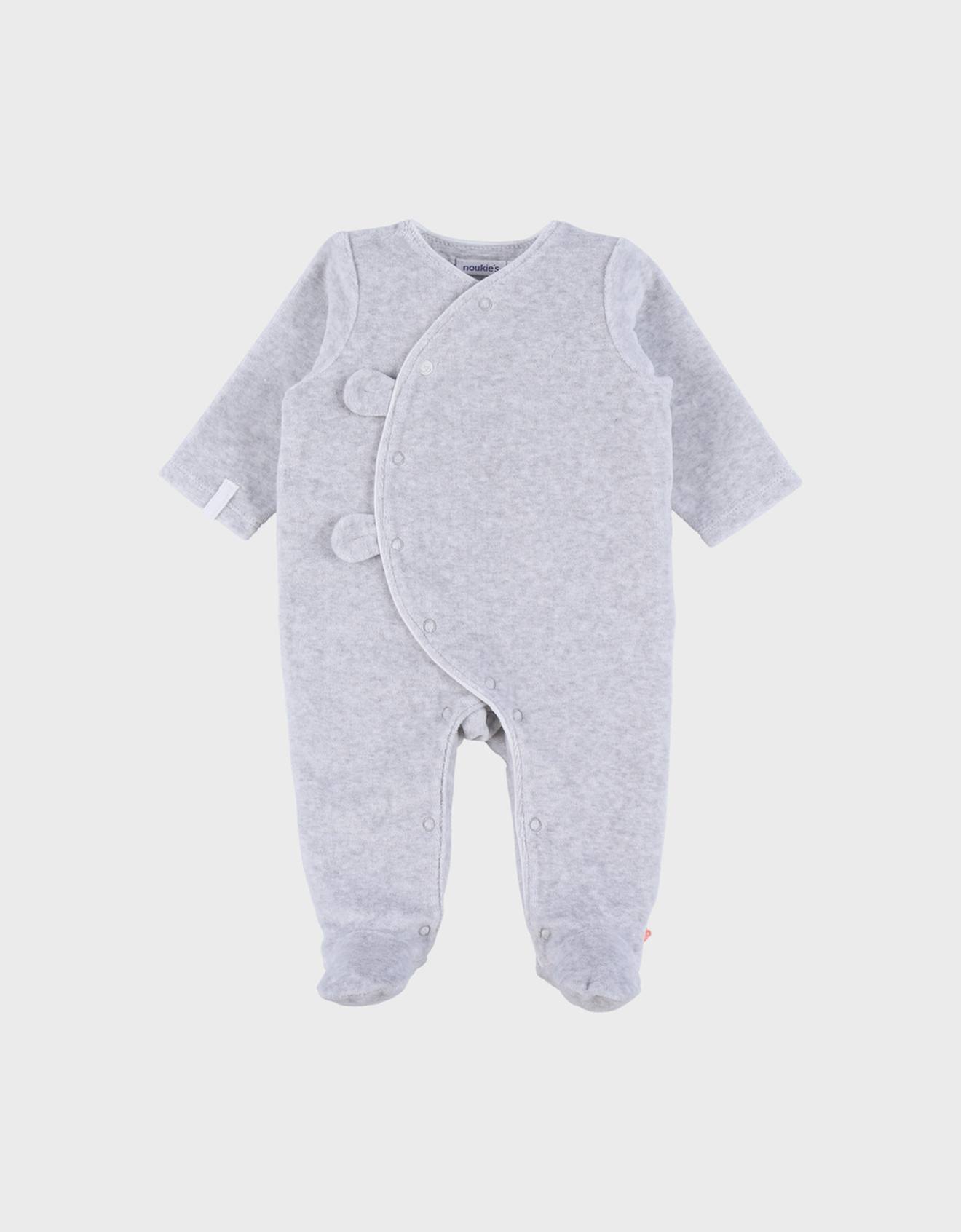 Pyjama Dors-bien En Velours Chin Gris 28 €