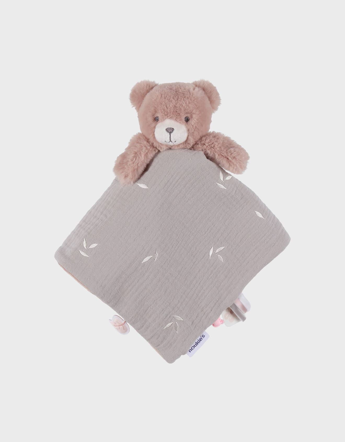 Doudou Ours Réversible Jour & Nuit – Lily Rose