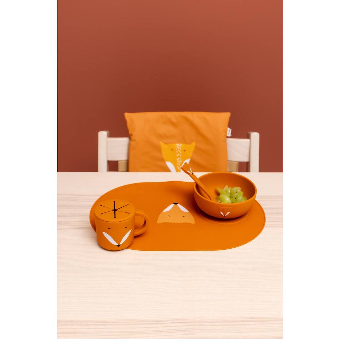 Bol En Silicone Avec Ventouse Orange (Trixie) - Image 2