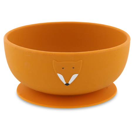 Trixie - Bol En Silicone Avec Ventouse Orange