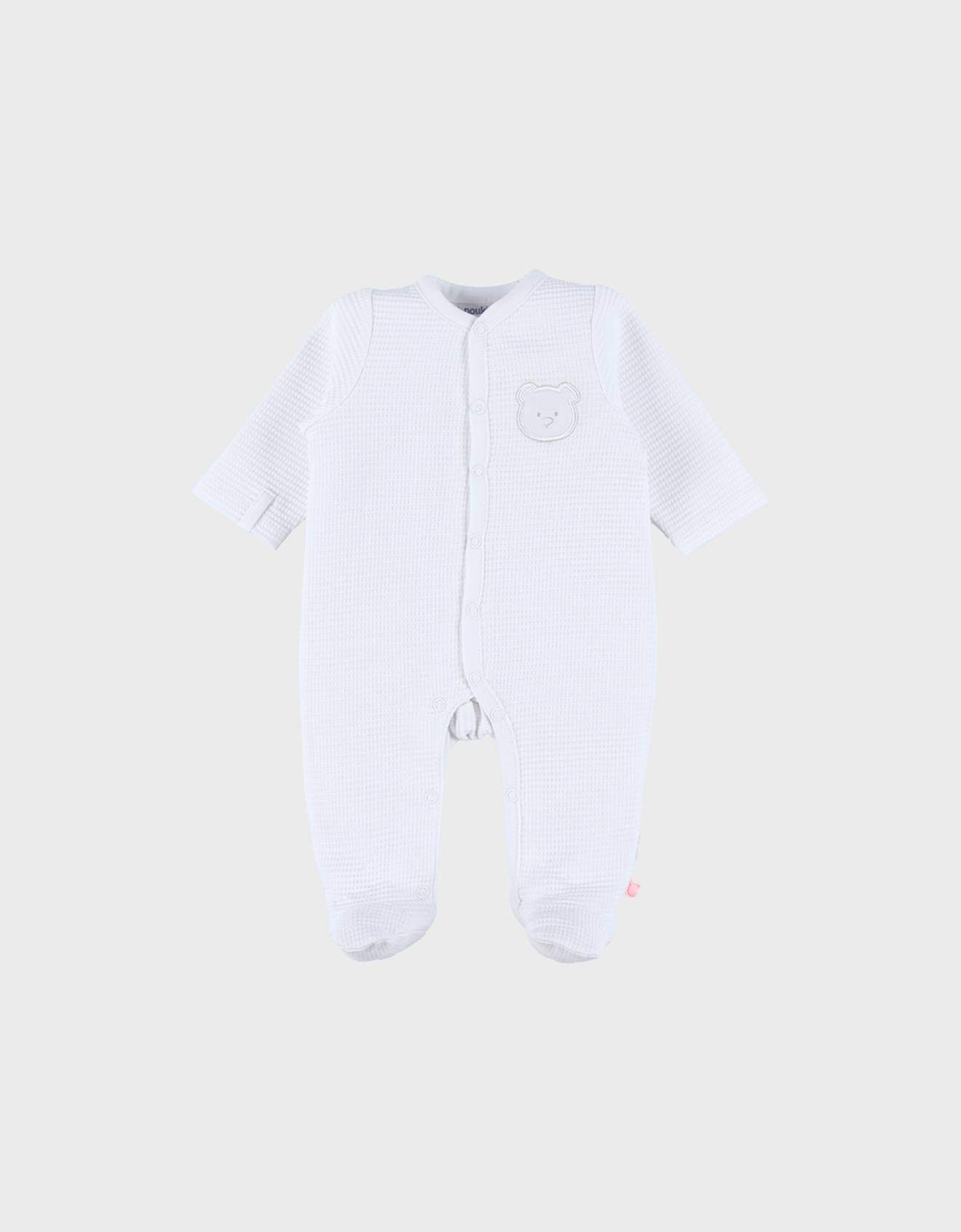 Pyjama Dors-bien En Coton Brod Blanc 25 €