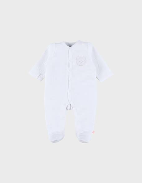 Bébé-Pyjama dors-bien en coton brodé