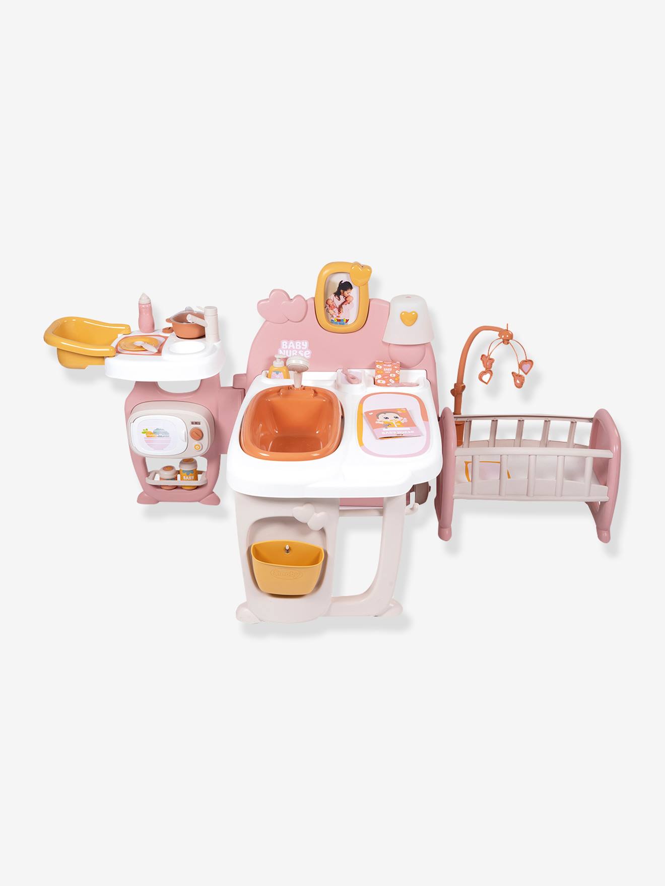 La grande maison des bébés rose