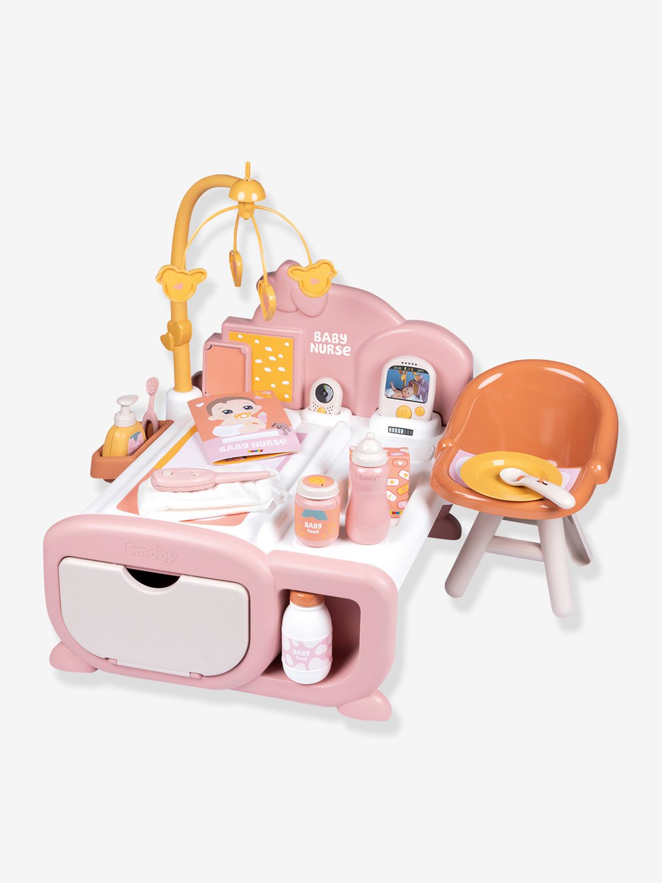 Nurserie cocoon 3 en 1 rose