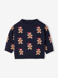 -Pull bébé garçon noël jacquard 