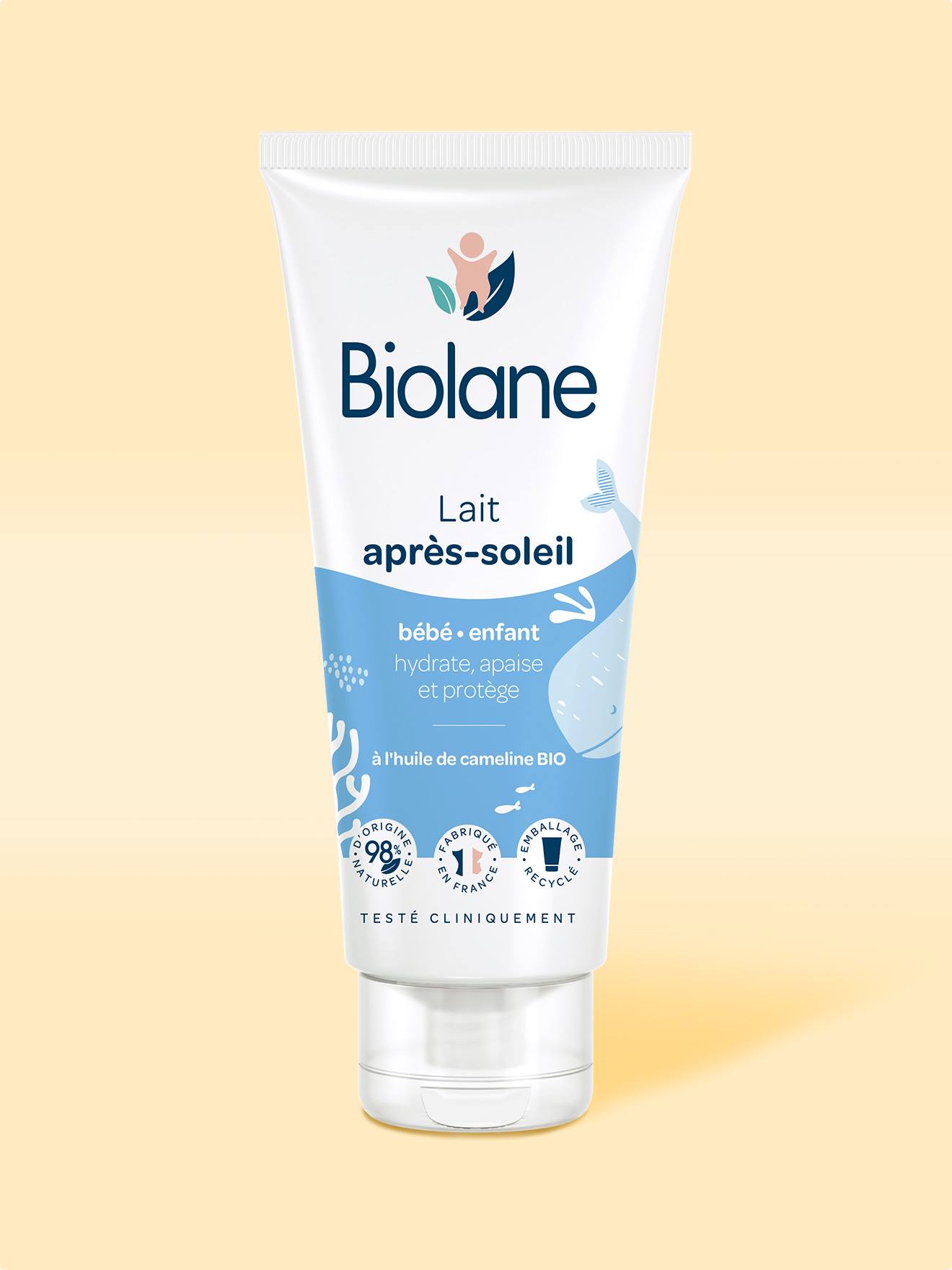 Lait Après-soleil 100ml Blanc