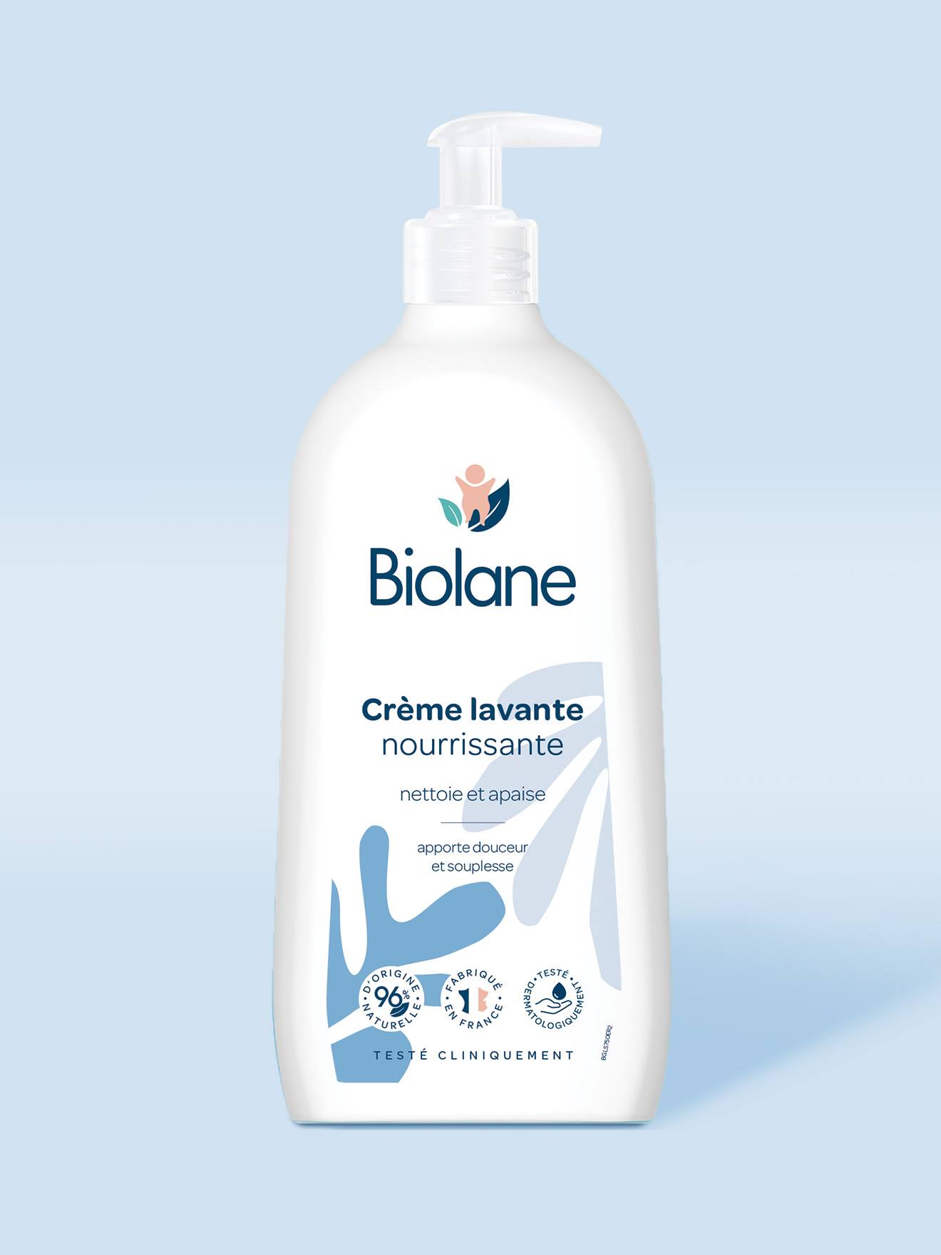 Crème Lavante Nourrissante 750ml Blanc