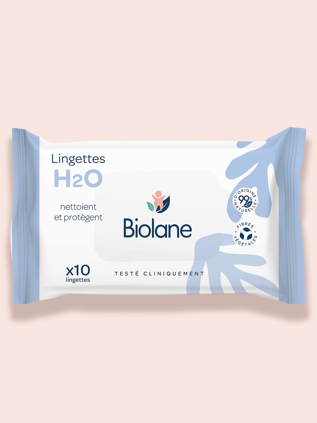 Lingettes Épaisses H2o X72 X10