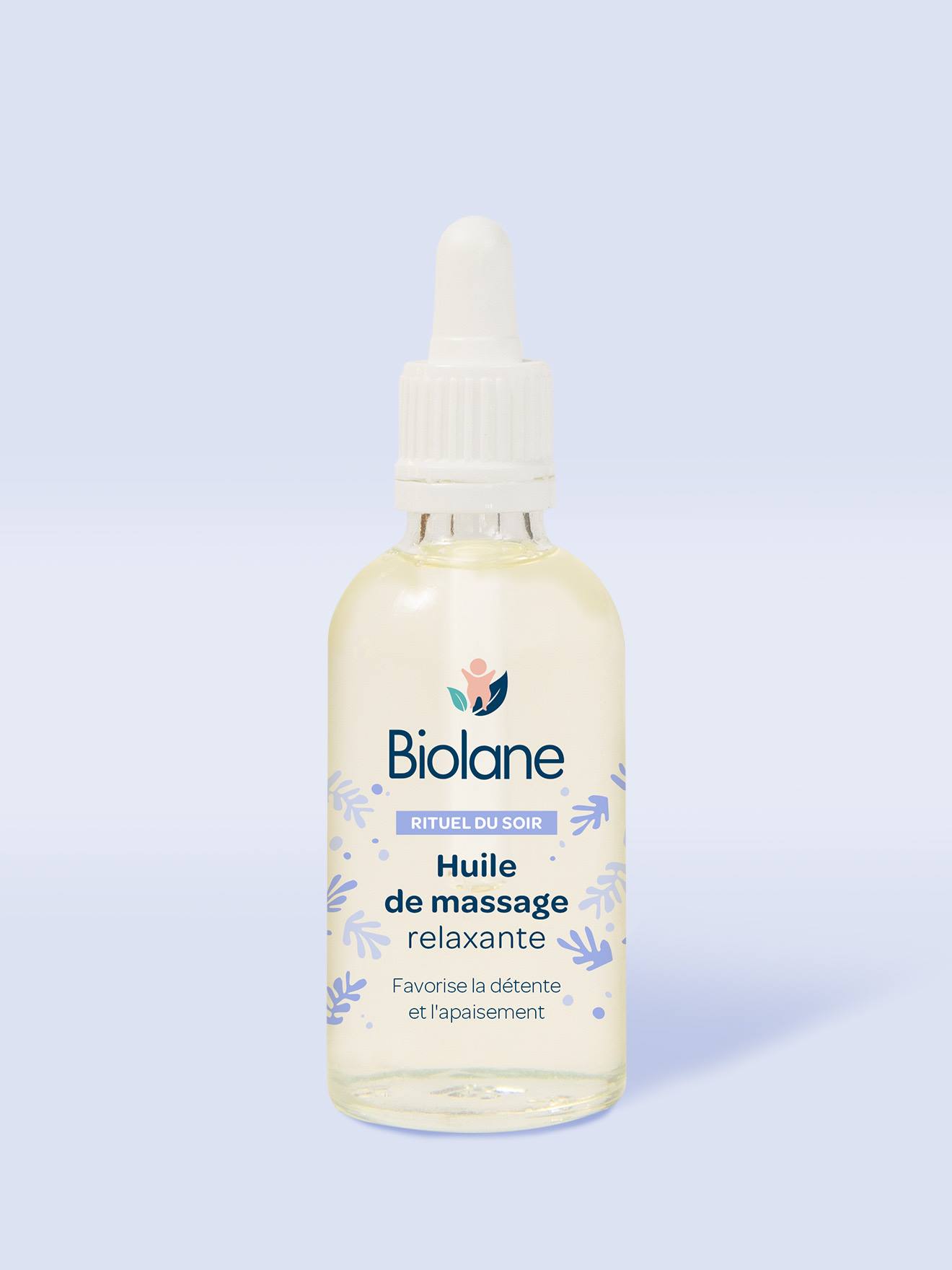 Huile De Massage Relaxante 50ml Blanc