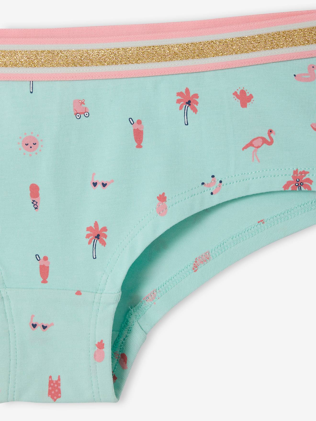 OZABI Sous-vêtements Fille Funny Girl - Lot Culottes Et Shorty Multicolores
