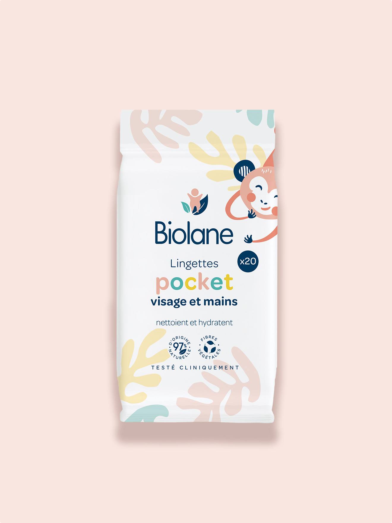 Lingettes Visage Et Mains X20