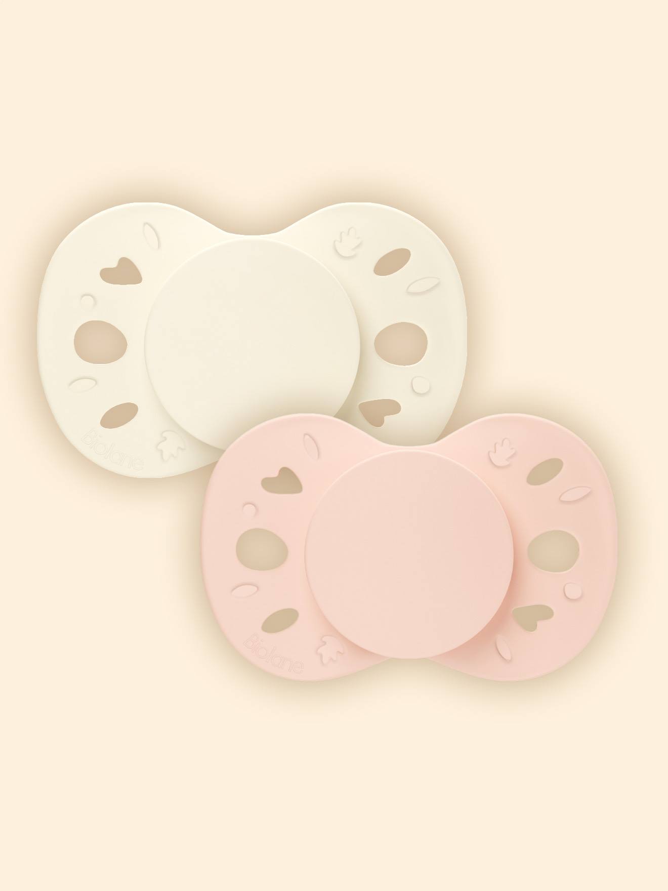 Sucette Anatomique Essentielle - 18+ Mois - Lot De 2 Rose + Beige