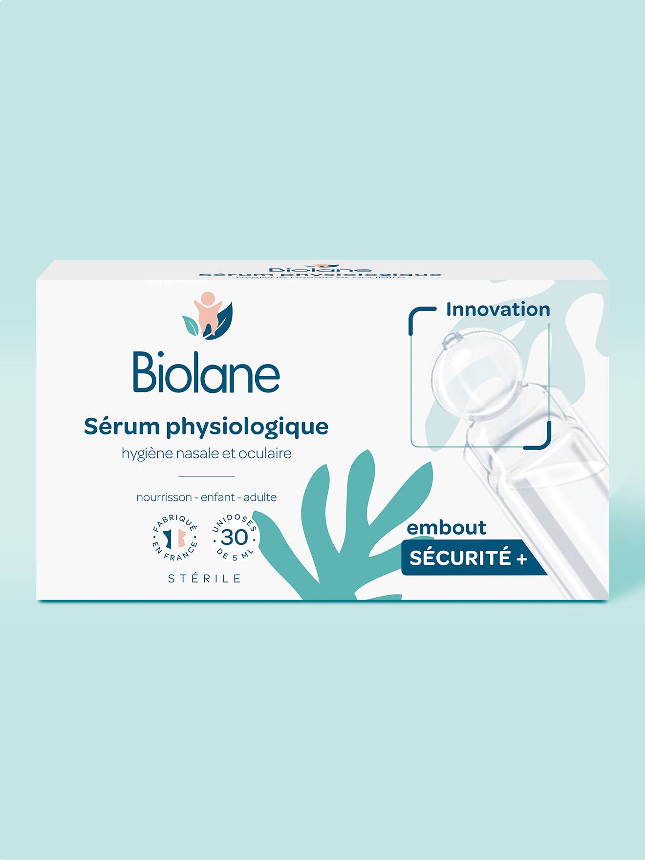 Sérum Physiologique En Unidoses X30 Blanc