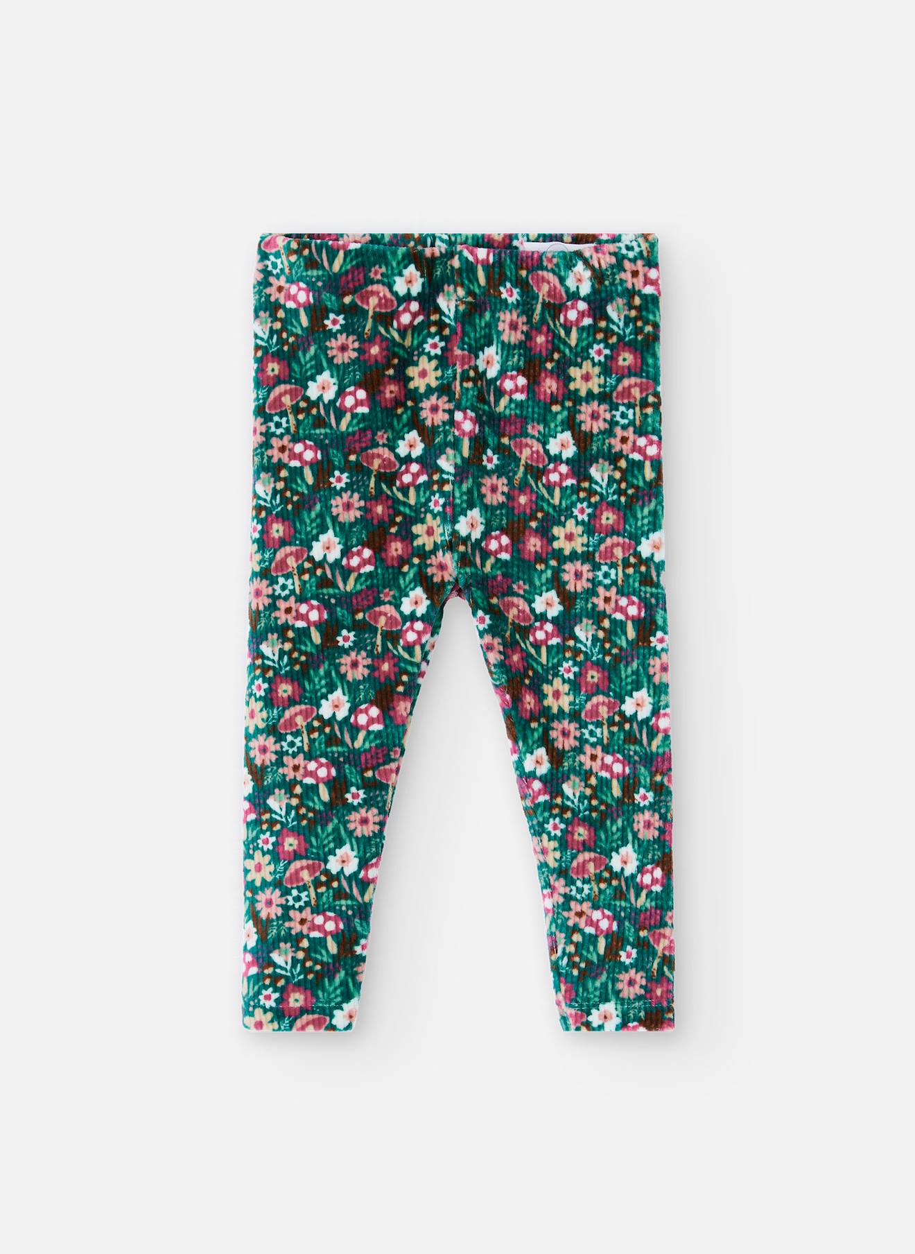 Legging À Fleurs Multicolore