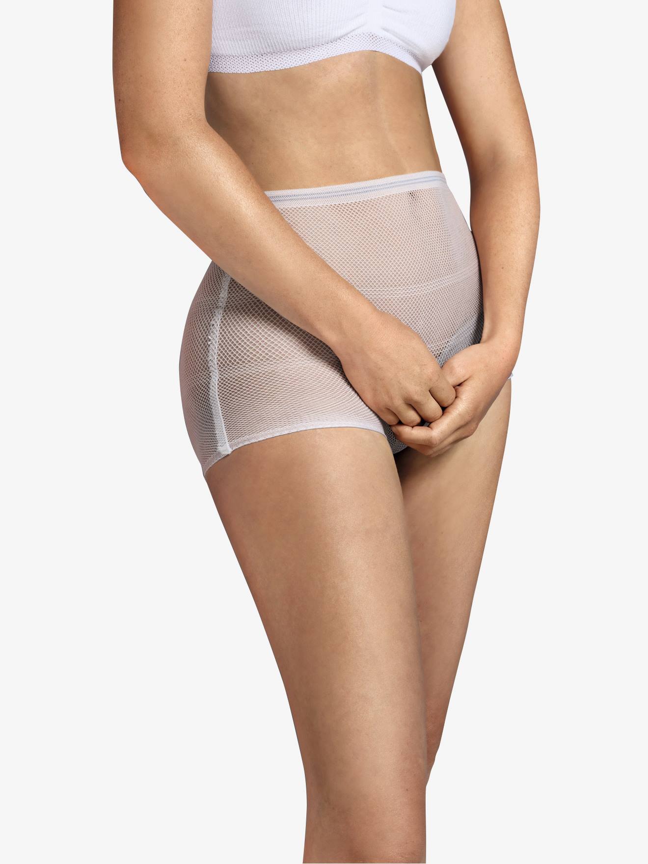 Lot 4 culottes semi-jetables blanc