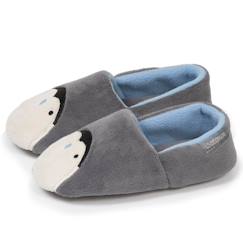 Chaussures-Chaussures garçon 23-38-Chaussons mocassins micro éponge, semelle gomme ultra souple