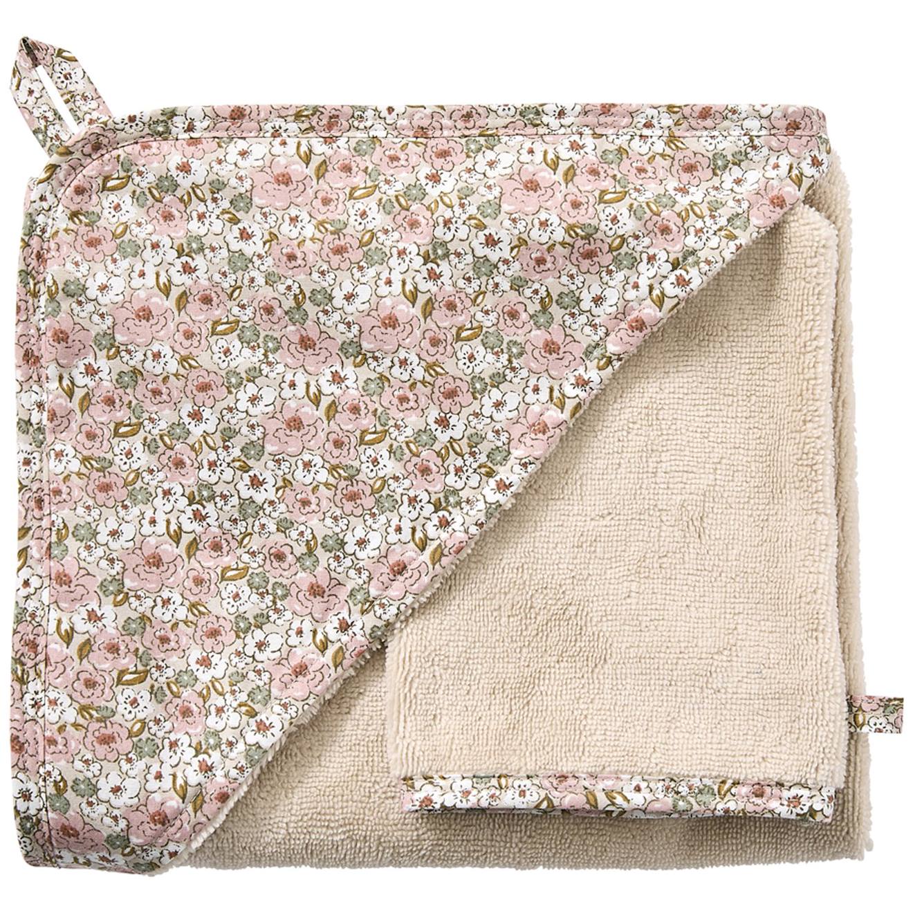 Cape De Bain Bambou + Gant Afternoon Tea Rose, Marron, Vert (Bb&Co) - Couverture