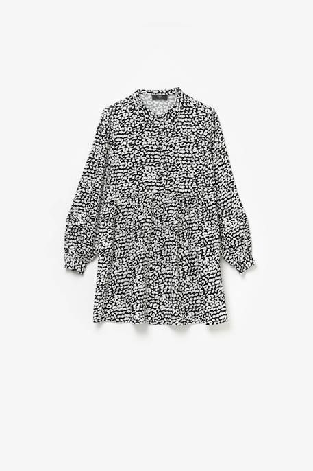Fille-Robe evasée, patineuse abyssgi