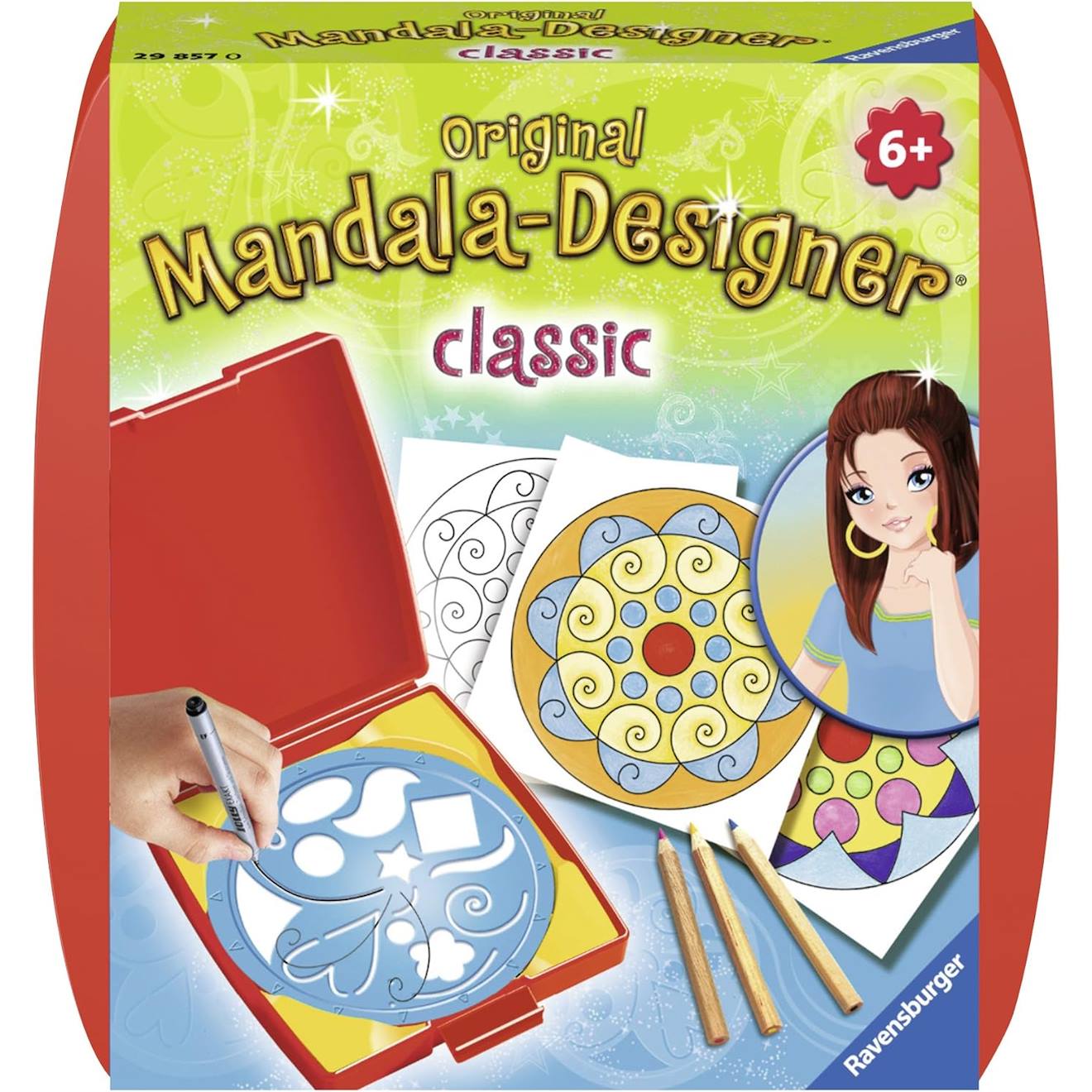 Set De Dessin Mini Mandala Multicolore