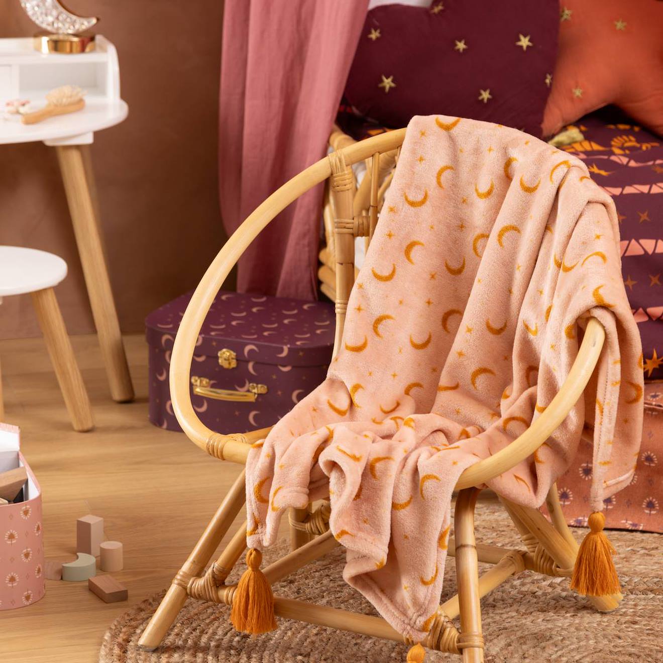 Plaid Enfant - Bella Rose