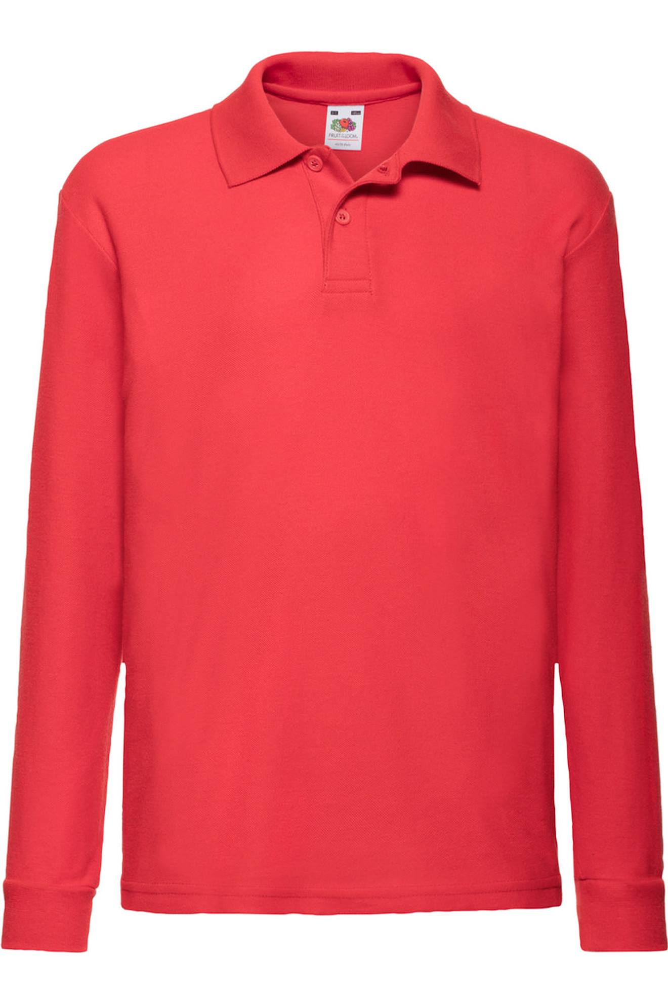 Polo Polyester Rouge