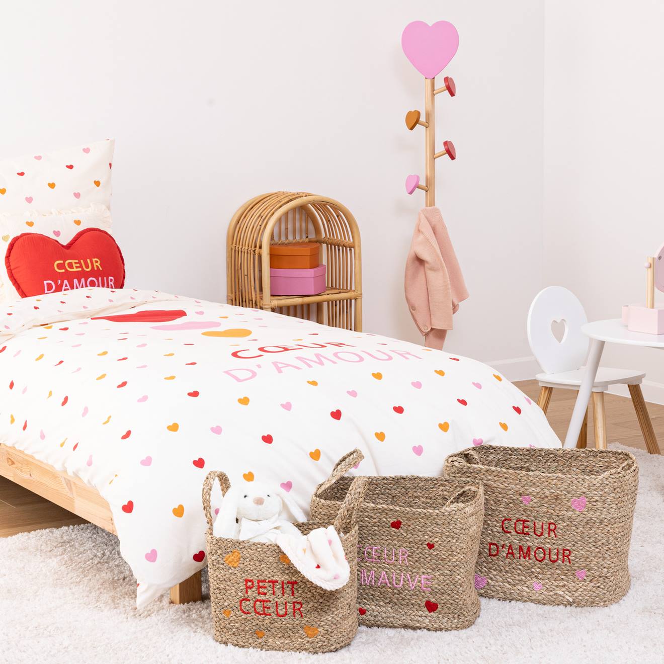 Lot De 3 Paniers Avec Poignées - Neree Beige