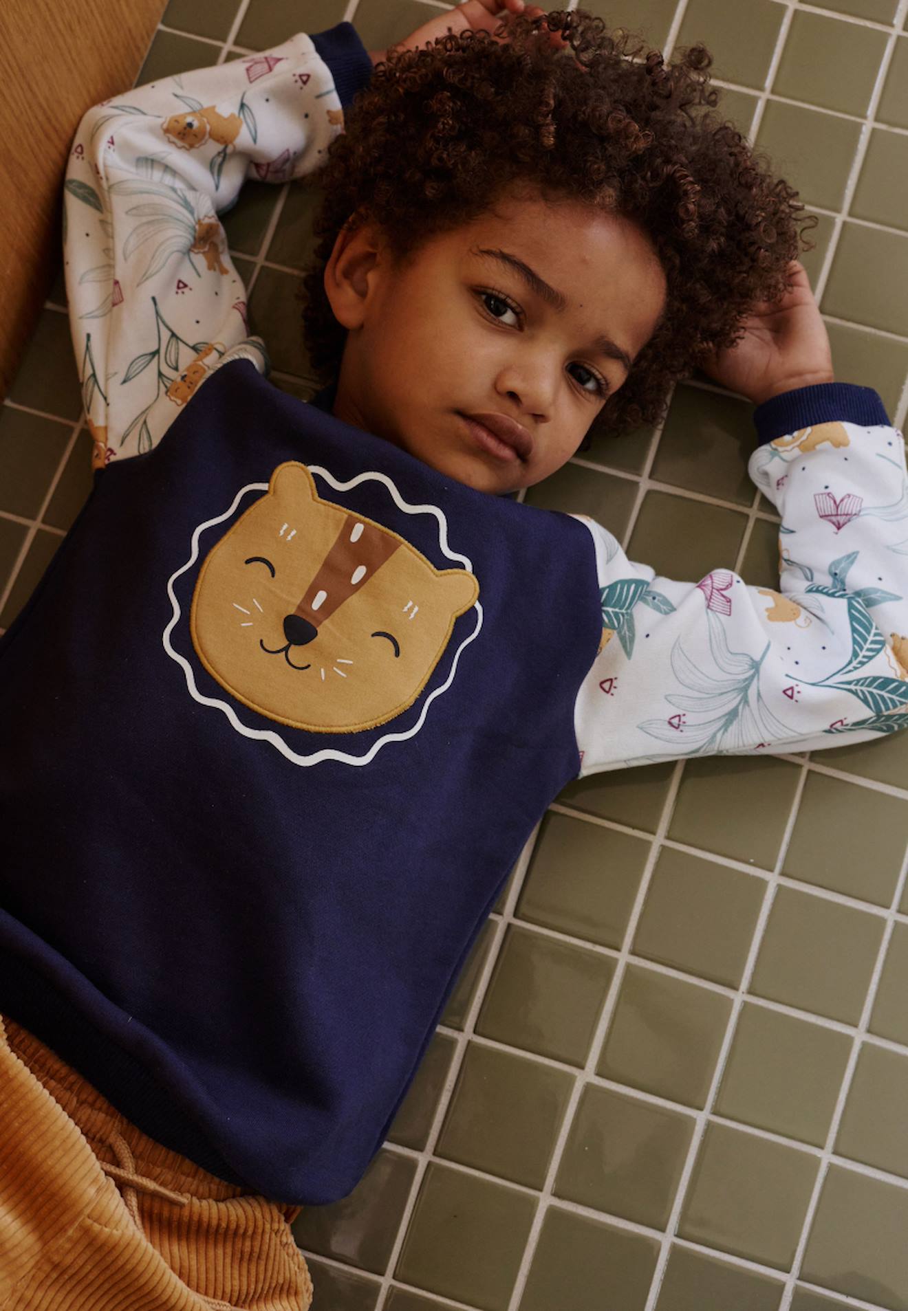 Sweat-shirt En Molleton Charly Bleu