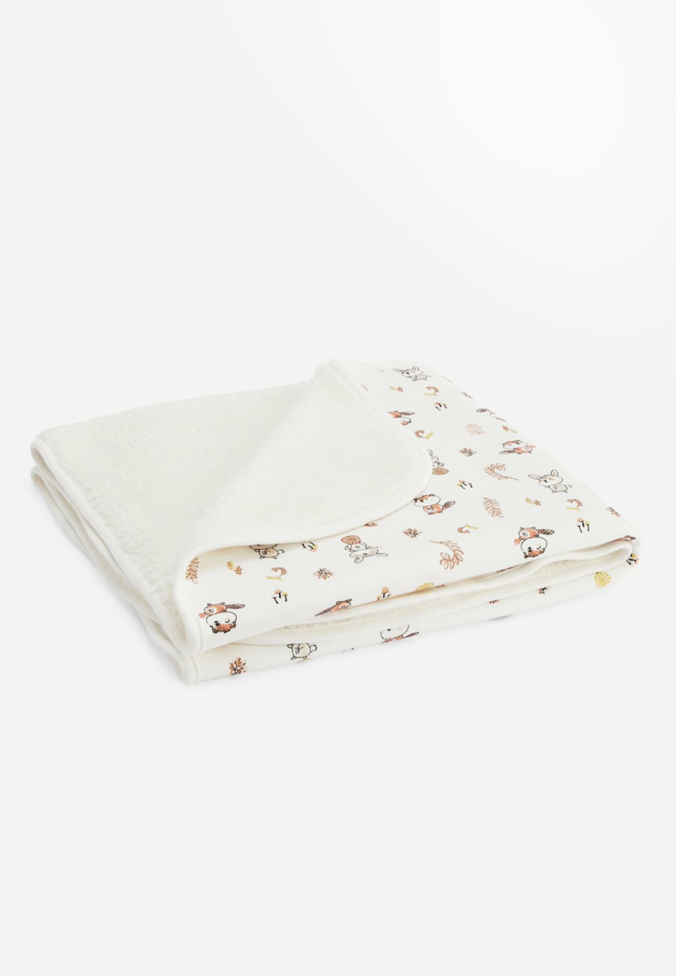 Couverture Bébé Chou Lapinou Ecru