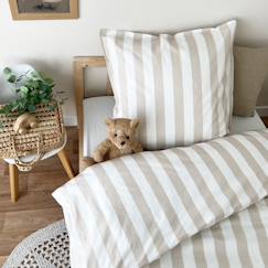Linge de maison et décoration-Parure de lit percale coton bio