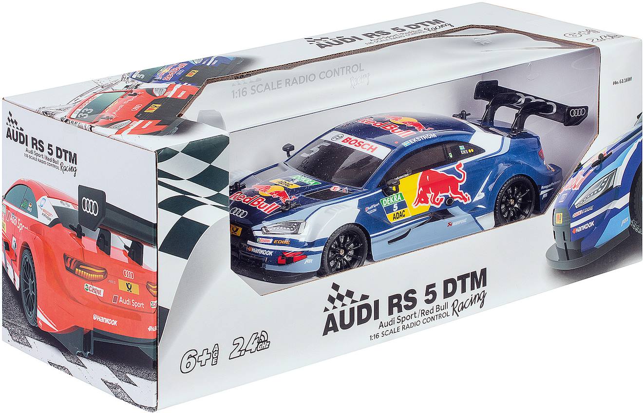 Audi Radio-commandé 1/16ème 2.4 Redbull Multicolore