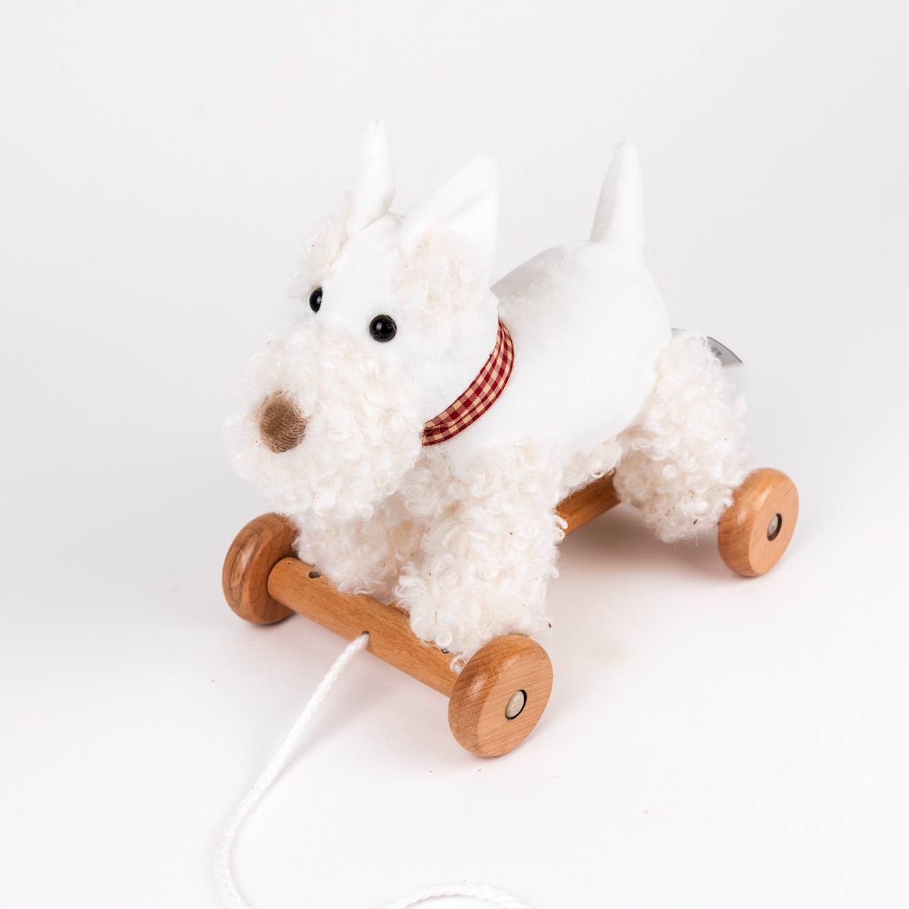 Lola Le Chien À Tirer Blanc (Egmont Toys) - Image 1