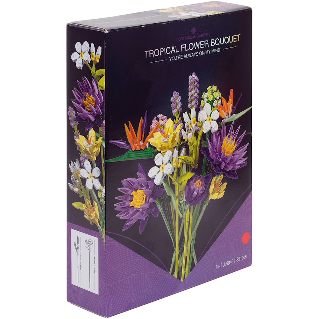 Bouquet De Fleurs 891 Briques Multicolore