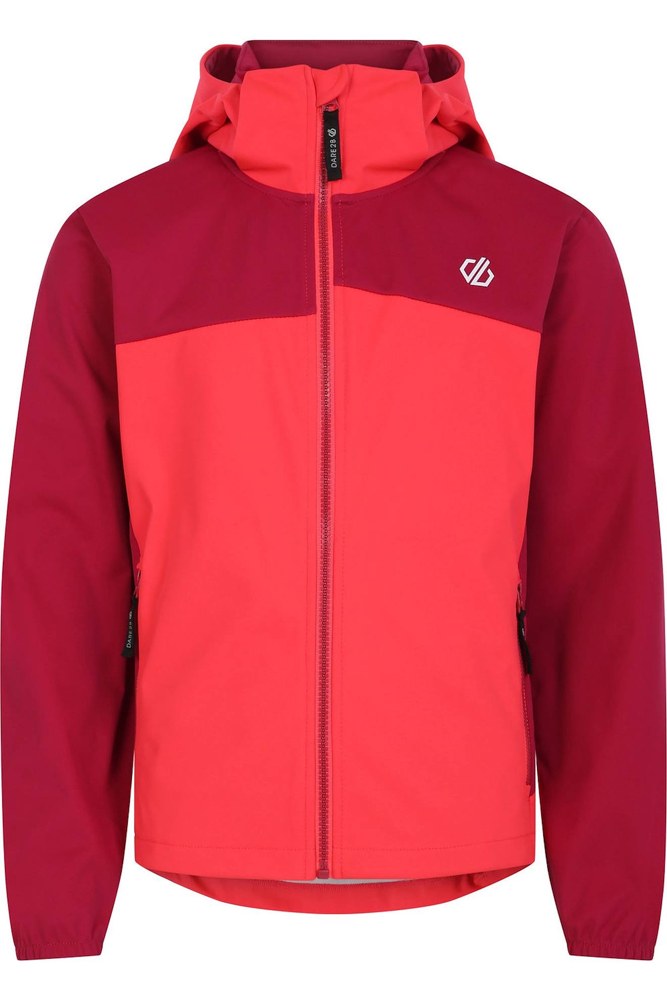 Veste Softshell Cheer, Imperméable Et Respirant Rose Foncé / Rose Néon