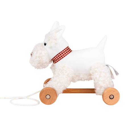 Egmont Toys - Lola Le Chien À Tirer Blanc