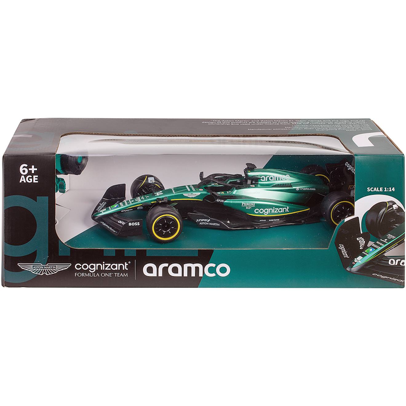 Formule 1 Radio-commandée Aston Martin 1/14ème Vert