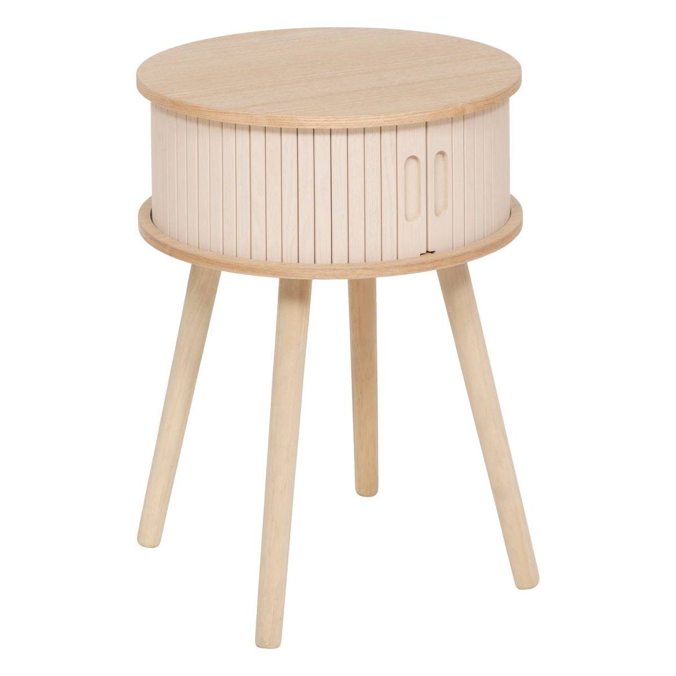 Table De Chevet 2 Portes - Nysos Beige