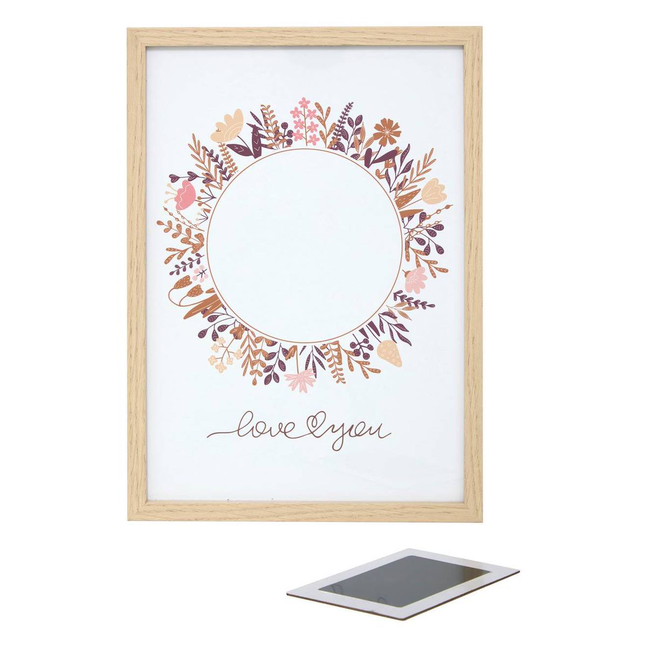 Cadre Empreinte Coffret Cadeaux - Tiny Rose