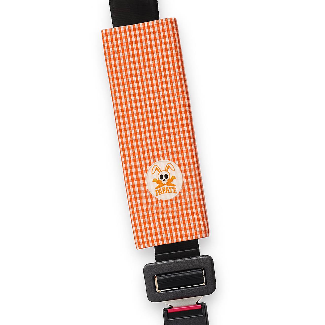 Protège Ceinture De Sécurité En Coton Bio Perl Vichy