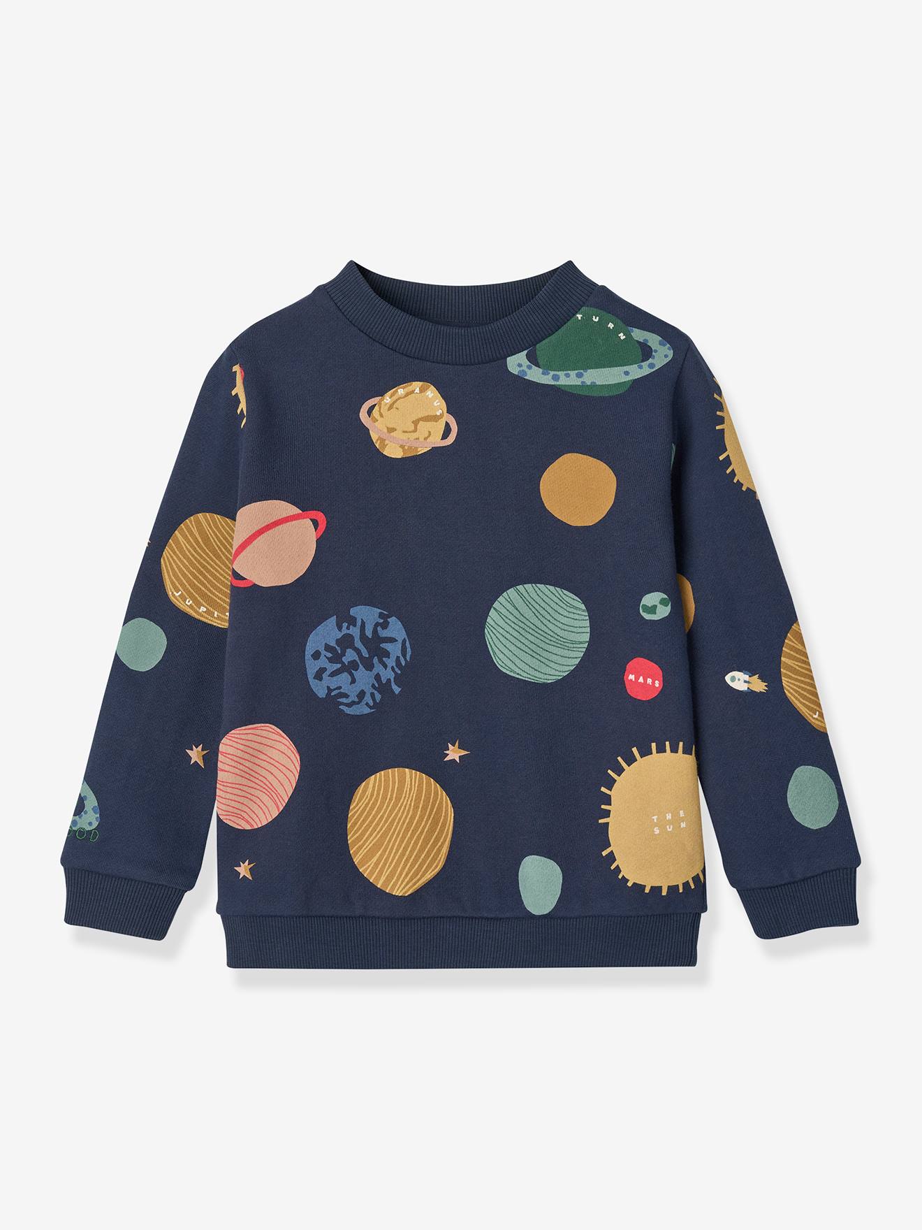 Sweat imprimé Thora marine Sweat imprimé Thora marine