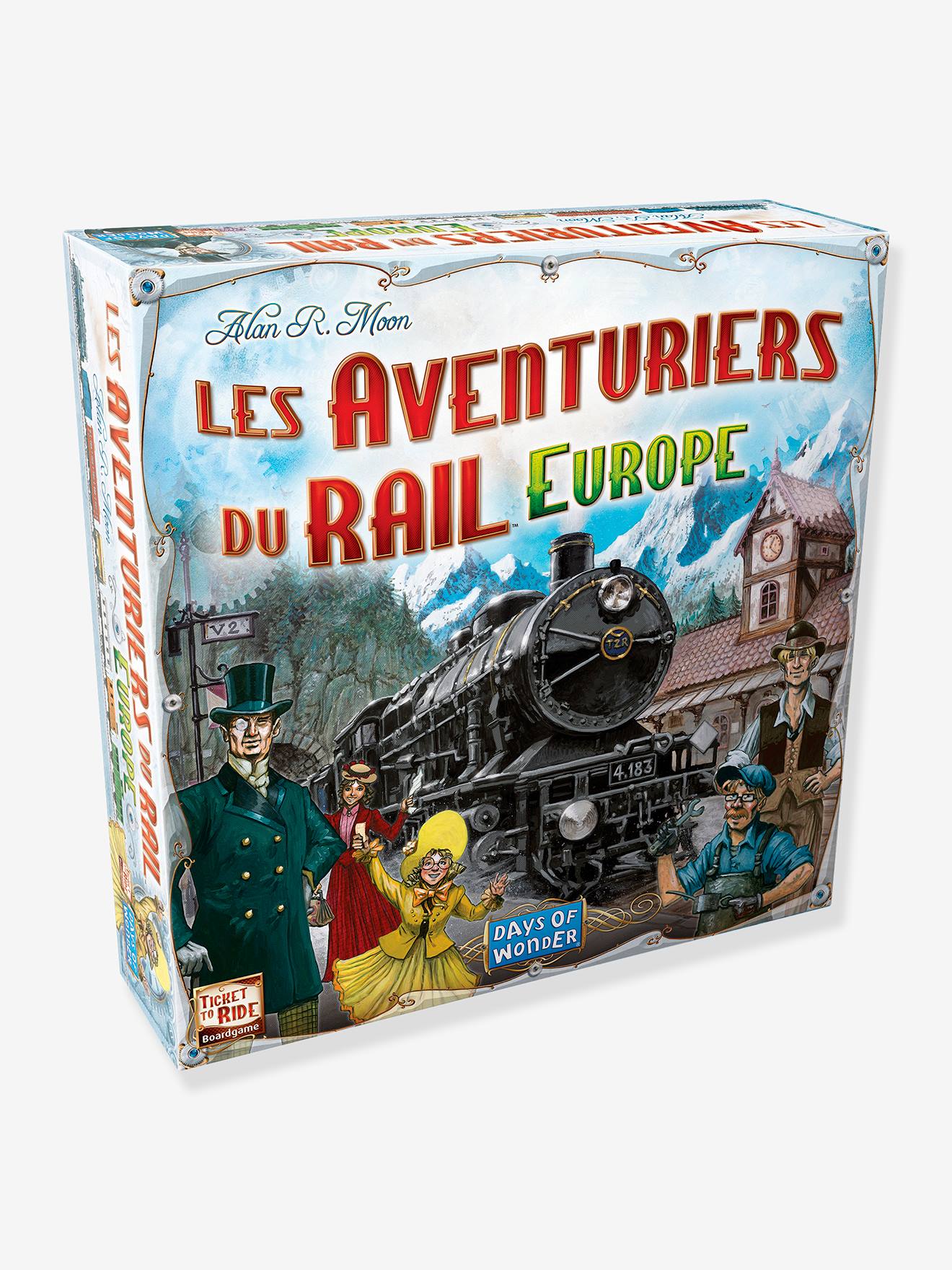 Les aventuriers du rail - Europe multicolore