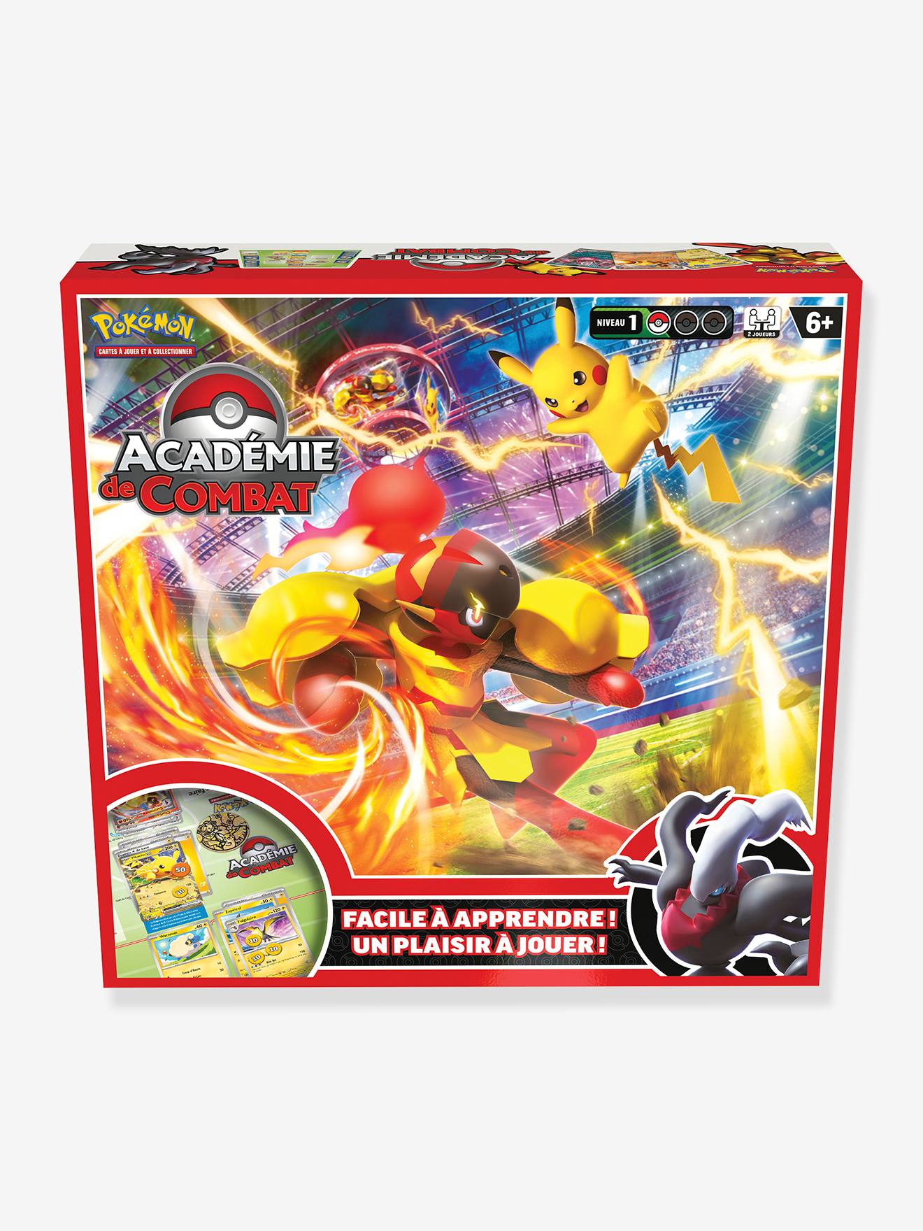 Jeu de cartes Pokemon - L' Académie de Combat jaune - Asmodee