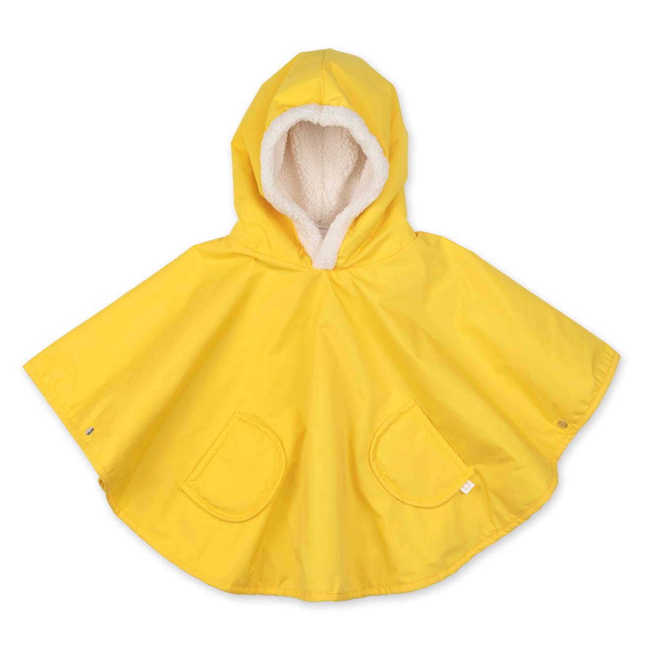 Poncho De Voyage - Waterproof - Teddy Jaune