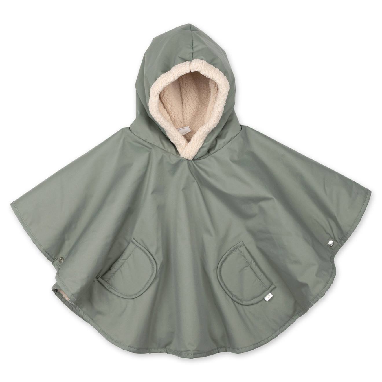Poncho De Voyage Bébé Pour Siège Auto - Au Chaud Sous La Pluie Green (Bemini) - Couverture